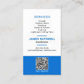 便利修理 | QRコード 名刺 (裏面)