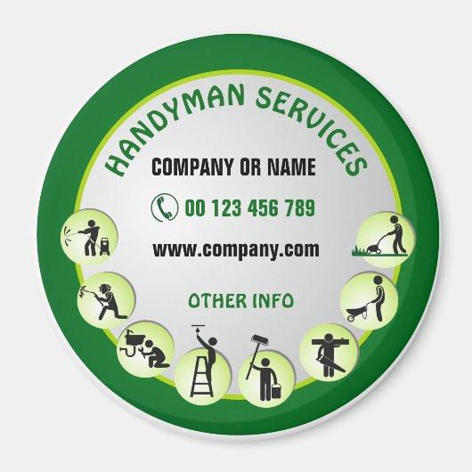 便利器用マグネット マグネット (正面)