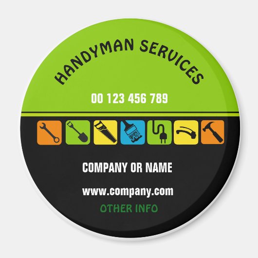 便利器用マグネット マグネット (正面)