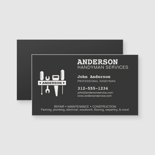 便利家宅修理磁気名刺 (正面/裏面)