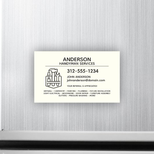便利家宅修理磁気名刺
