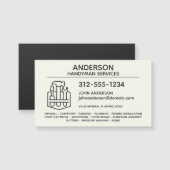 便利家宅修理磁気名刺 (正面/裏面)