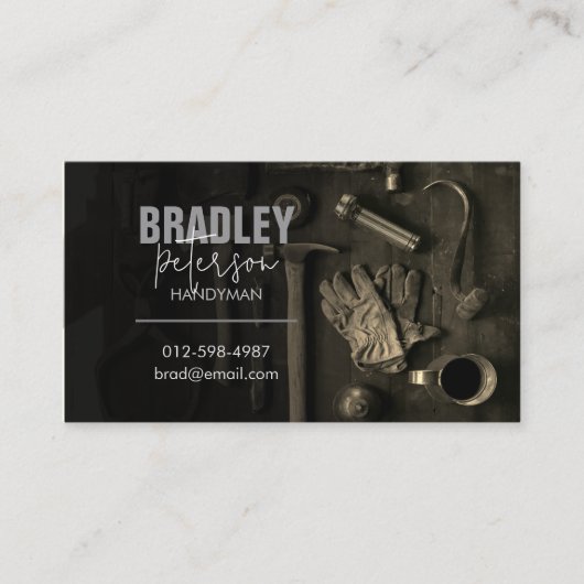 便利家宅修繕請負業者名刺 名刺 (正面)