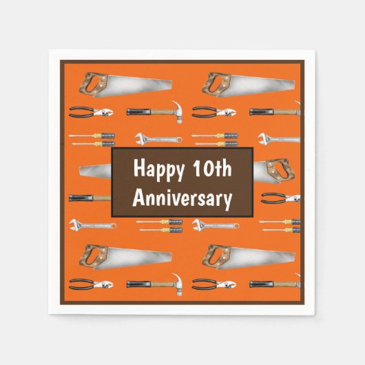 便利屋の作業道具 スタンダードカクテルナプキン (正面)