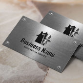 便利屋の修理サービス金属労働者 名刺