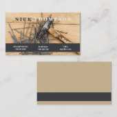 便利屋の修理人の大工の家の心配 名刺 (正面/裏面)