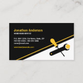 便利屋の働き用具の整備士の名刺 名刺 (正面)