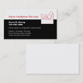 便利屋の名刺のテンプレート 名刺 (正面/裏面)