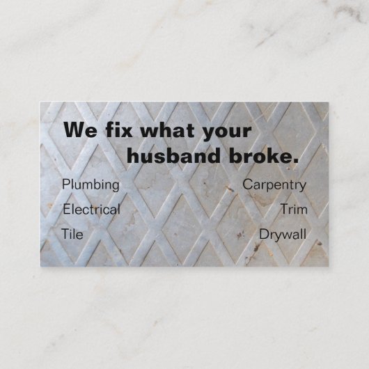 便利屋の名刺 名刺 (裏面)