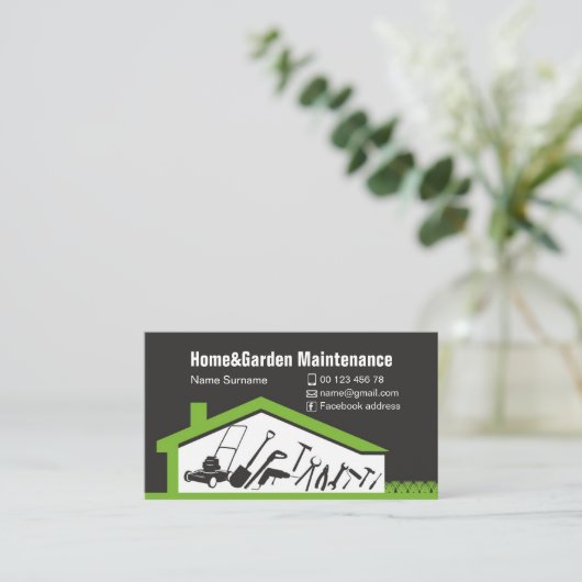 便利屋の名刺 名刺 (スタンド正面)