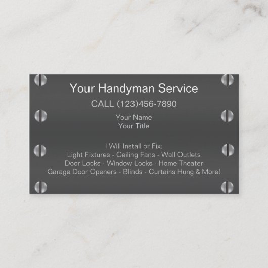 便利屋の名刺 名刺 (正面)