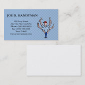 便利屋の商人の大工の整備士の鉛管工のカート 名刺 (正面/裏面)