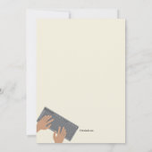 便利屋の手による招待状 招待状 (裏面)