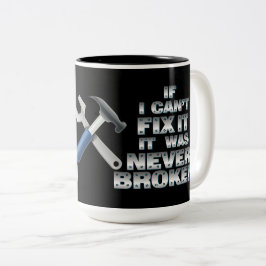 便利屋はユーモアに用具を使います ツートーンマグカップ