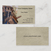 便利屋は水彩画に用具を使います 名刺 (正面/裏面)