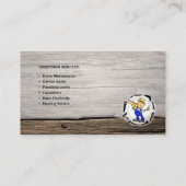 便利屋はbusinesscardを整備します 名刺 (裏面)