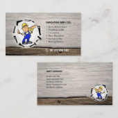 便利屋サービスのためのBusinesscard 名刺 (正面/裏面)