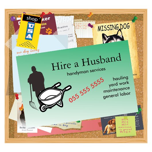 便利屋サービス🌿造園集材修理 名刺