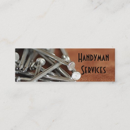 便利屋サービス スキニー名刺 (正面)