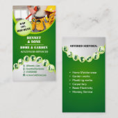 便利屋サービス 名刺 (正面/裏面)