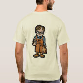 便利屋ハードウェア。 (backstyle) tシャツ (裏面)