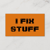 便利屋プロフェッショナル修理保守サービス 名刺 (正面)