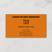 便利屋プロフェッショナル修理保守サービス 名刺 (裏面)