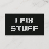 便利屋プロフェッショナル修理保守サービス 名刺 (正面)