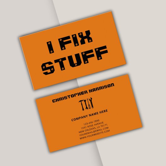 便利屋プロフェッショナル修理保守サービス 名刺