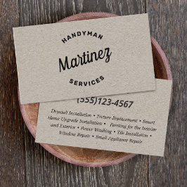 便利屋ホーム・インプルーブメント名刺 名刺