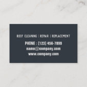 便利屋屋根修理建築屋上屋根 名刺 (裏面)