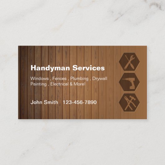 便利屋建築改造名刺 名刺 (正面)