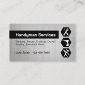 便利屋建築改造黒ラベル 名刺 (正面)