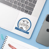 便利屋連絡形 シール (ノートパソコンとiPhone)