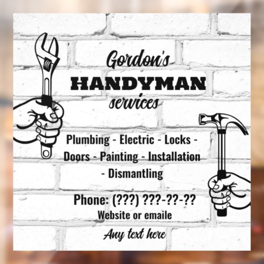 便利屋 ウィンドウサイン (シート2)