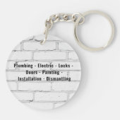 便利屋 キーホルダー (裏面)