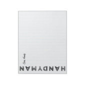 便利屋[レタープレススタイル] ノートパッド (回転)