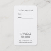 便利屋[凸版印刷のスタイル] 予約カード (裏面)