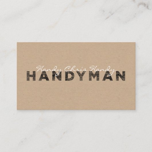 便利屋[凸版印刷のスタイル/技術の紙の見ること] 名刺 (正面)