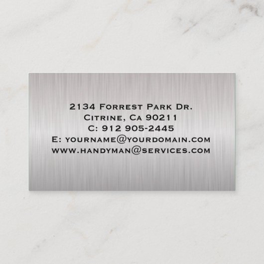 便利屋 名刺 (裏面)