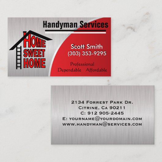 便利屋 名刺 (正面/裏面)