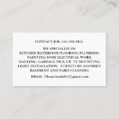 便利屋 名刺 (裏面)