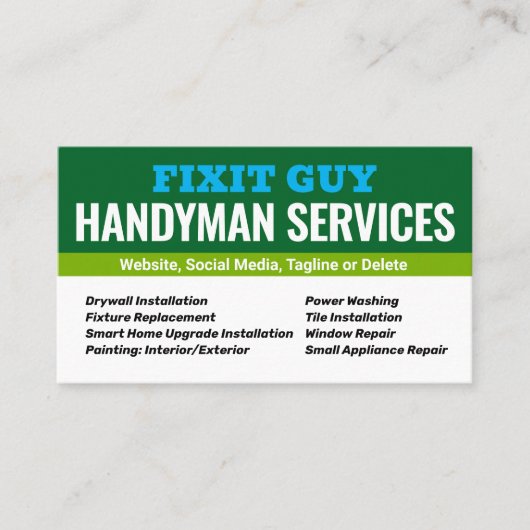 便利屋 名刺 (正面)