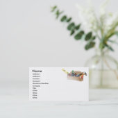 便利屋、名前、住所1の住所2の接触1… 名刺 (スタンド正面)