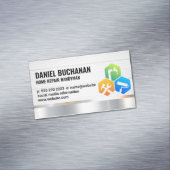 便利屋 |金属(木材) |ハウスサービス マグネット名刺 (インサイチュ)