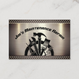 便利形鋼プレート整備修理サービス 名刺