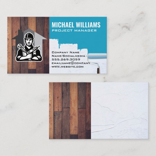 便利持ち道具 | ロー絵を描ラ 名刺 (正面/裏面)