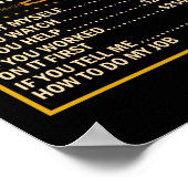 便利業者価格チャート契約業者の時給 ポスター (角)