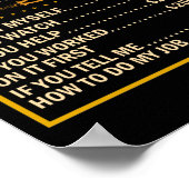 便利業者価格チャート契約業者の時給 ポスター (角)