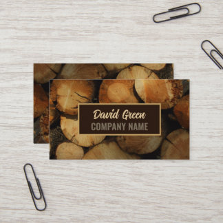 便利業者建築カーペンターウッド 名刺